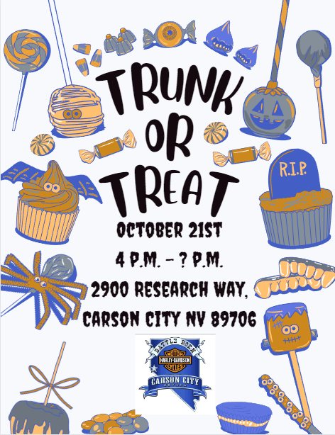 Trunk or Treat | Battle Born Harley-Davidson | Nevada Events