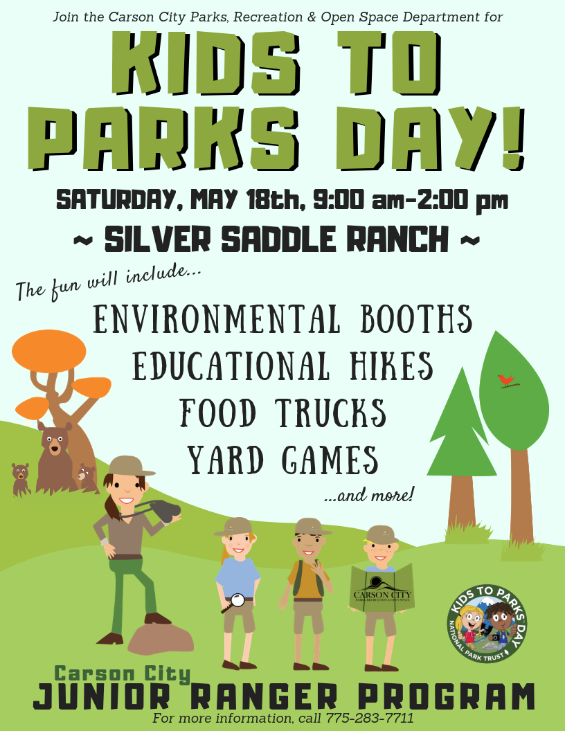 Kids to Parks Day Carson City Parks & Recreation Nevada Events