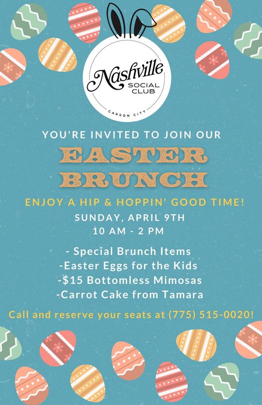 Easter Brunch Nashville Social Club Nevada Events