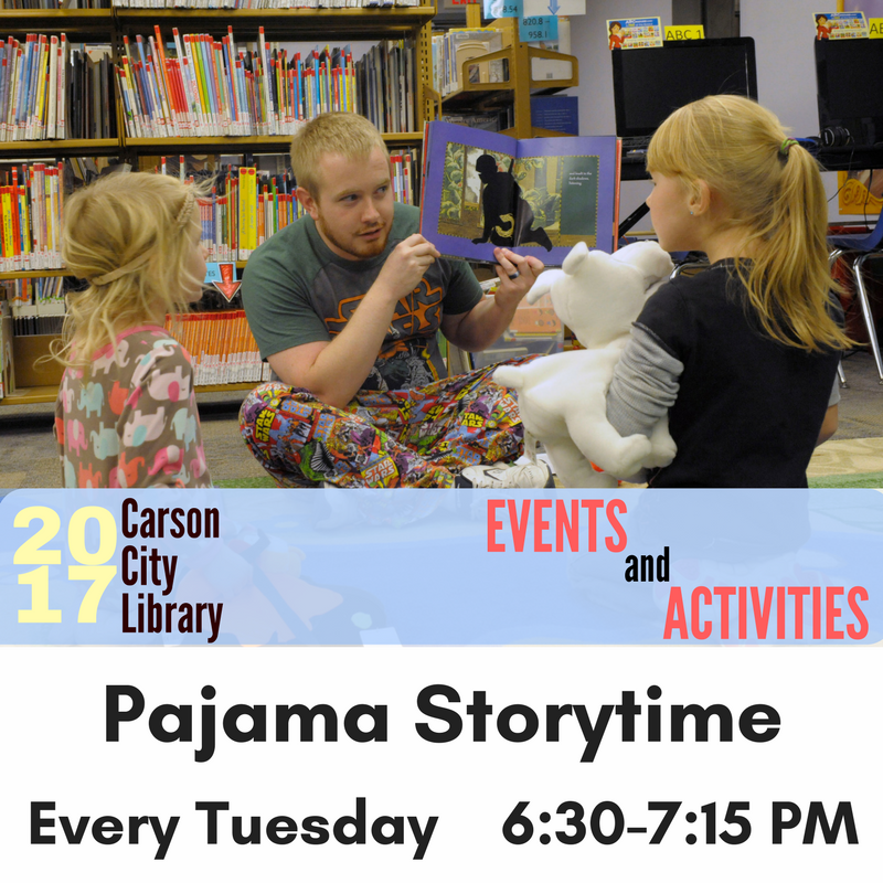 Pajama Storytime Carson City Library Nevada Events