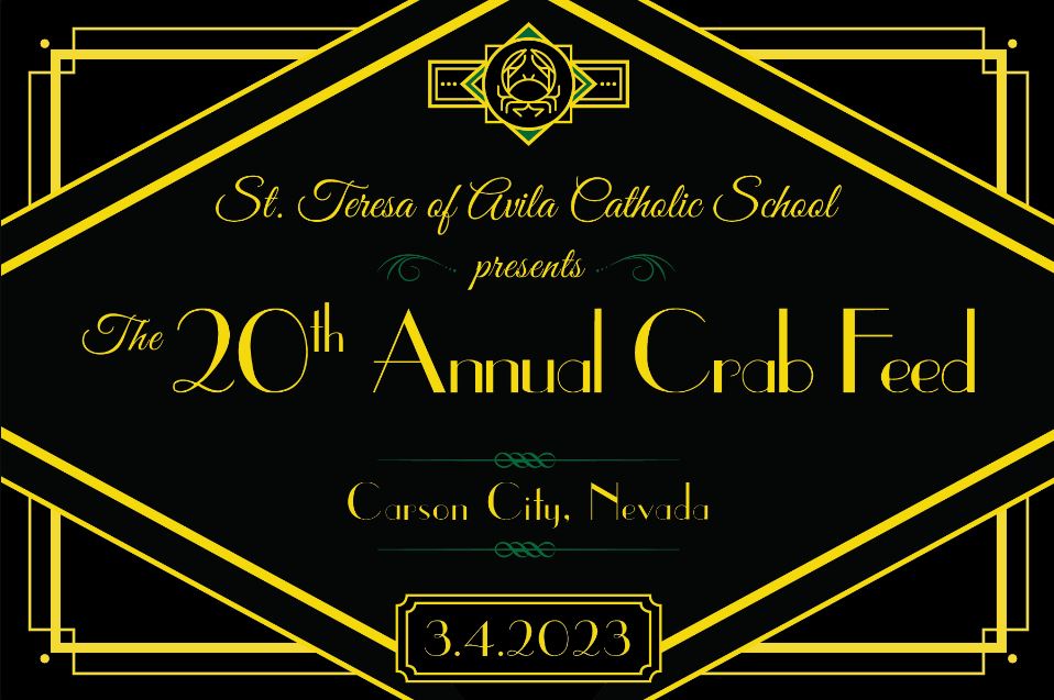 20th Annual Crab Feed St. Teresa of Avila Catholic School Nevada Events