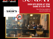 DJ Trivia, Shim's Tavern Sundays