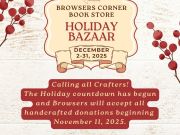 Friends of the Carson City Library, Holiday Bazaar at Browers Corner Book Store