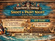 Saltwater Tavern, Shoot & Paint Night