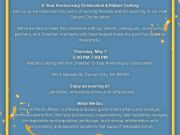 Carson City Chamber of Commerce, Ribbon Cutting & Grand Opening  at Pinyon Public Affairs