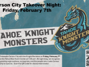 Carson City Events, Carson City Takeover Night at Tahoe Knight Monsters