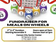 Carson City Senior Center, Sunday Bingo