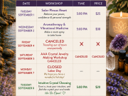 Wiley's Wellness Sanctuary, An incredible week of workshops, circles, and healing experiences