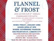 Carson City Events, NOTS 4th Annual Flannel and Frost Fundraiser
