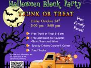 Nevada State Museum, Halloween Block Party