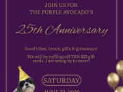 Carson City Events, Purple Avocado 25 years celebration