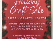 Carson City Senior Center, Holiday Craft Sale
