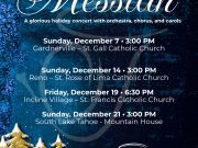 Tahoe Philharmonic, Messiah Selections & Season Favorites (St. Rose's Church)