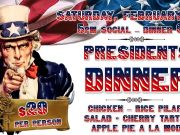 Elks Lodge #2177 Carson City, Presidents Dinner