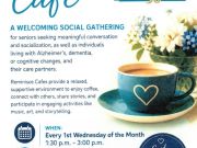 Carson City Events, Reminisce Cafe at RSVP