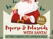 Carson City Events, Popcorn & Polaroids with Santa