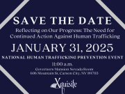 Carson City Events, National Human Traffincking Prevention Event