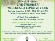 Carson Mall, Live Stronger Wellness & Longevity Fair
