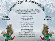 Carson City School District, Carson High Holiday Craft Fair