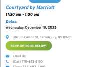 Carson City Events, Trustmasters Workshop