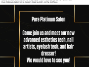 Carson City Events, Pure Platinum Salon Meet & Greet