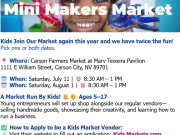 Carson Farmers Market, Mini Makers Market