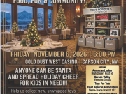 Carson City Events, Veterans Toys for Tots Banquet