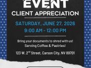 Carson City Events, Client Appreciation Free Shred Event @ Coldwell Banker Select