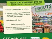 Carson City Events, Grand Opening & Ribbon Cutting: Sprouts Farmers Market