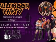 Polecat Tavern, Halloween Party & Potluck with Social Raven