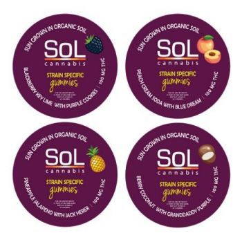 SoL Cannabis, Sol Gummy Collection