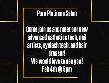 Carson City Events, Pure Platinum Salon Meet & Greet