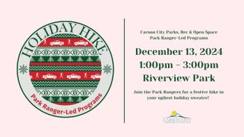 Carson City Parks, Recreation & Open Space, Holiday Hike