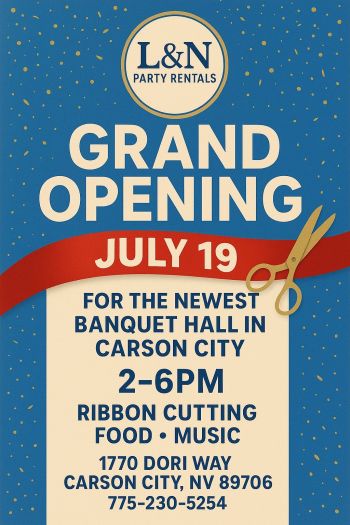 Carson City Chamber of Commerce, Grand Opening & Ribbon Cutting: L&N Party Rentals