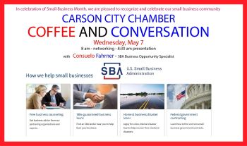 Carson City Chamber of Commerce, Coffee & Conversation with the Small Business Administation