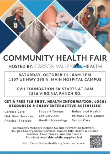 Carson City Events, Community Health Fair & 5k Benefitting CVH Foundation