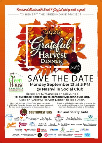 The Greenhouse Project, 2026 Grateful Harvest Dinner