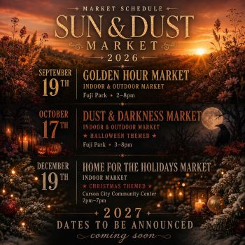 Carson City Events, Sun & Dust Markets 2026