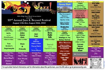 Mile High Jazz Band Association, Jazz & Beyond Music Festival