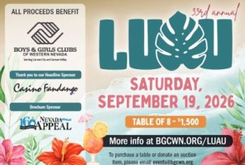 Boys & Girls Club of Western Nevada, 33rd Annual Luau