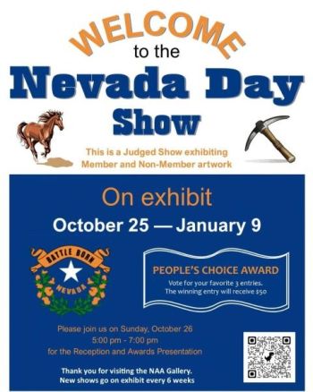 Nevada Artists Association, Exhibit: Nevada Day Show