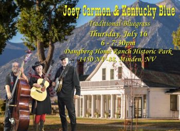 Dangberg Home Ranch Historic Park, Joey Carmon & Kentucky Blue
