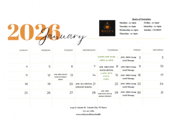 Wiley's Wellness Sanctuary, Free Group Grief Therapy