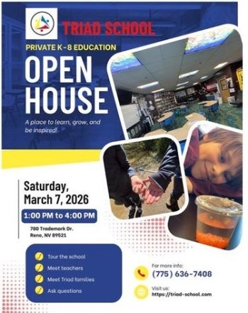 Washoe County, Triad School Open House