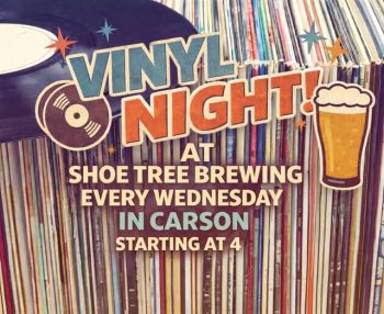Shoe Tree Brewing Company, Vinyl Night