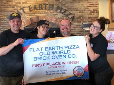 Flat Earth Pizza photo