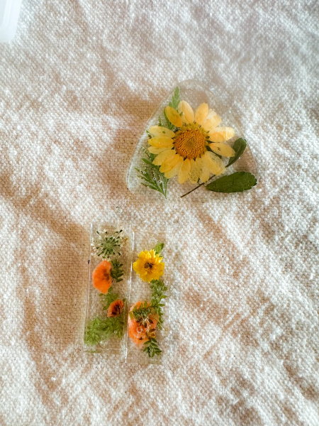 Wandering Wyld, Floral Resin Jewelry with Sonshine Arts