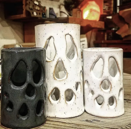 Wandering Wyld, Ghostly Luminaries with Good Livin' Ceramics