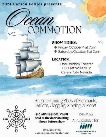 Carson City Senior Center, Carson Follies Presents "Ocean Commotion"