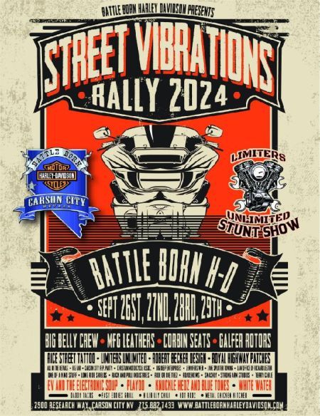 Battle Born Harley-Davidson, Street Vibrations Rally